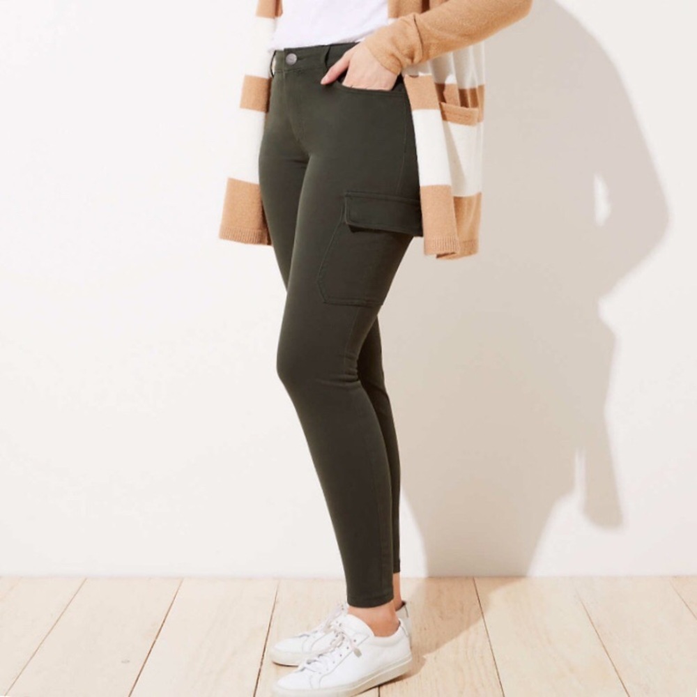 Loft Curvy Skinny Jeans Jeggings Size 16 33 Tall